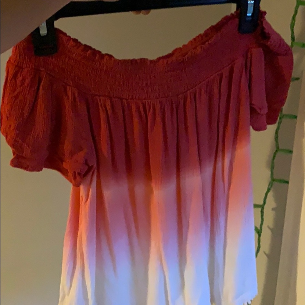 Off the shoulder top!!